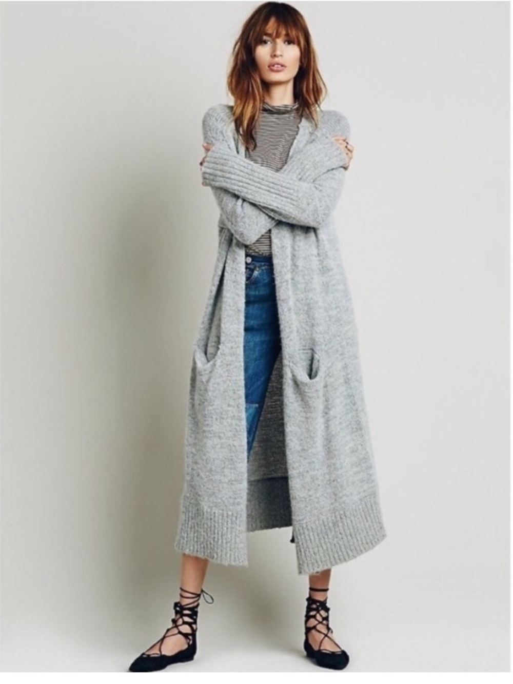 Free People Santa Cruz Cardigan Duster